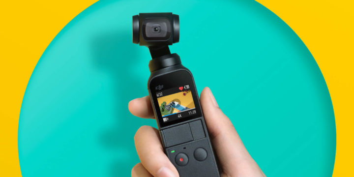 Osmo Pocket – Light and Portable 4K/60fps Lossless Stability Intelligent Shooting