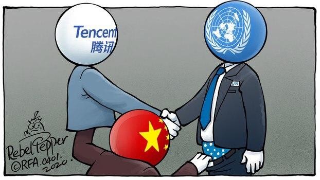 China rules the World, UN is going to use WeChat (A china app censors anti-china messages)